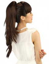 Wigs2you 馬尾 日本正品 長 微卷 時尚 夾式馬尾 甜美可愛型WS-5015-CB